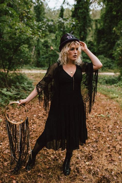 DIY Halloween Costumes for Rockin' Witches on a Budget.
